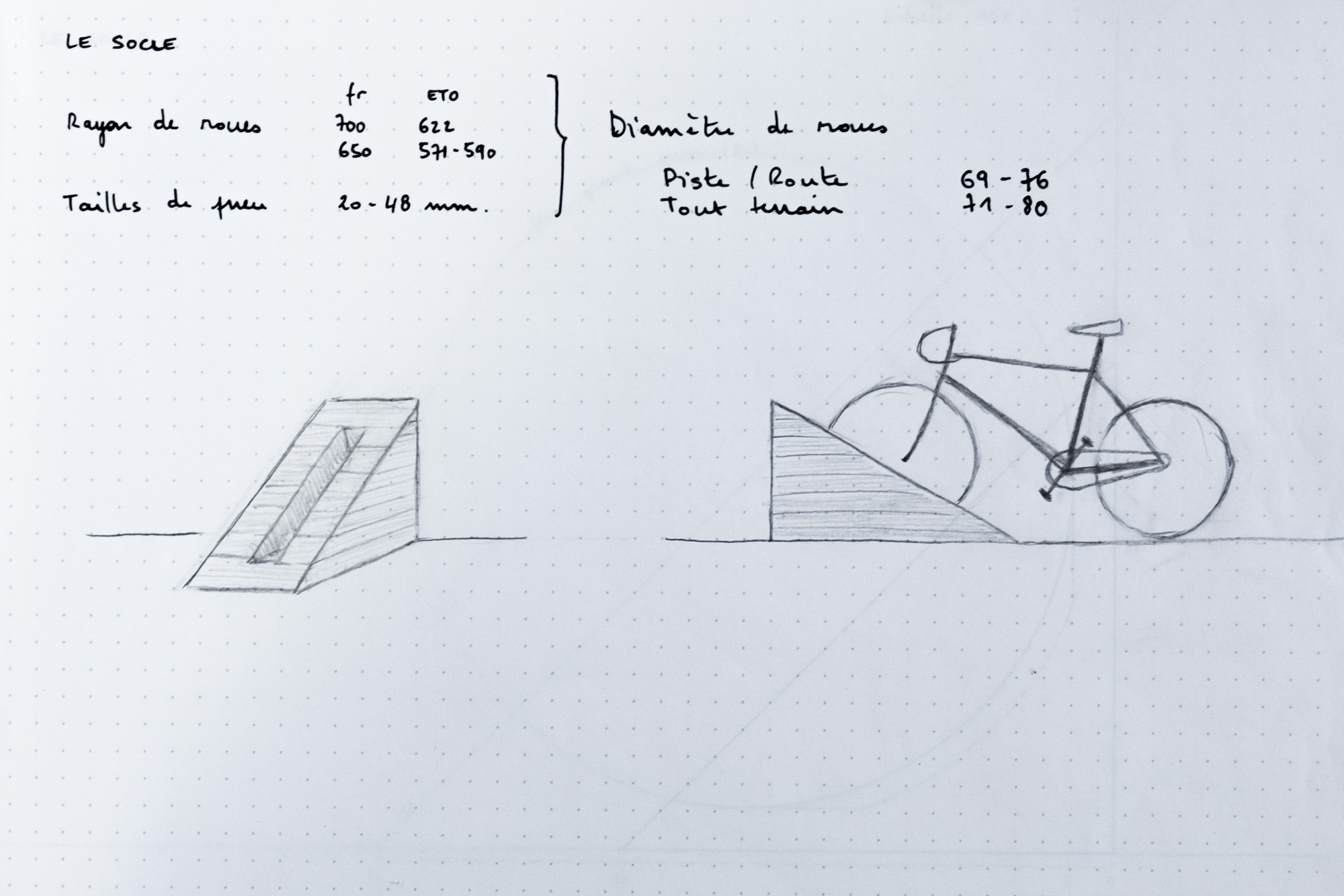 First sketch.